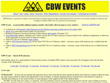 Tablet Screenshot of cbw-events.org.uk